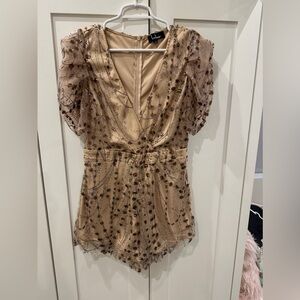 Lulus sparkly romper
